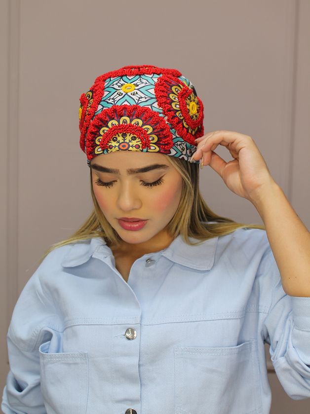 BANGKOK Embroidered Bandana