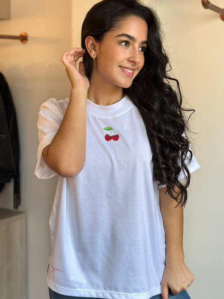 CHERRY MAXI T-SHIRT