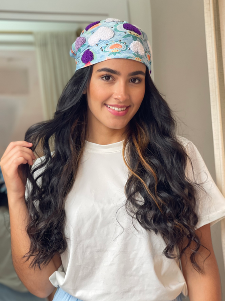 CARYSSE Embroidered Bandana